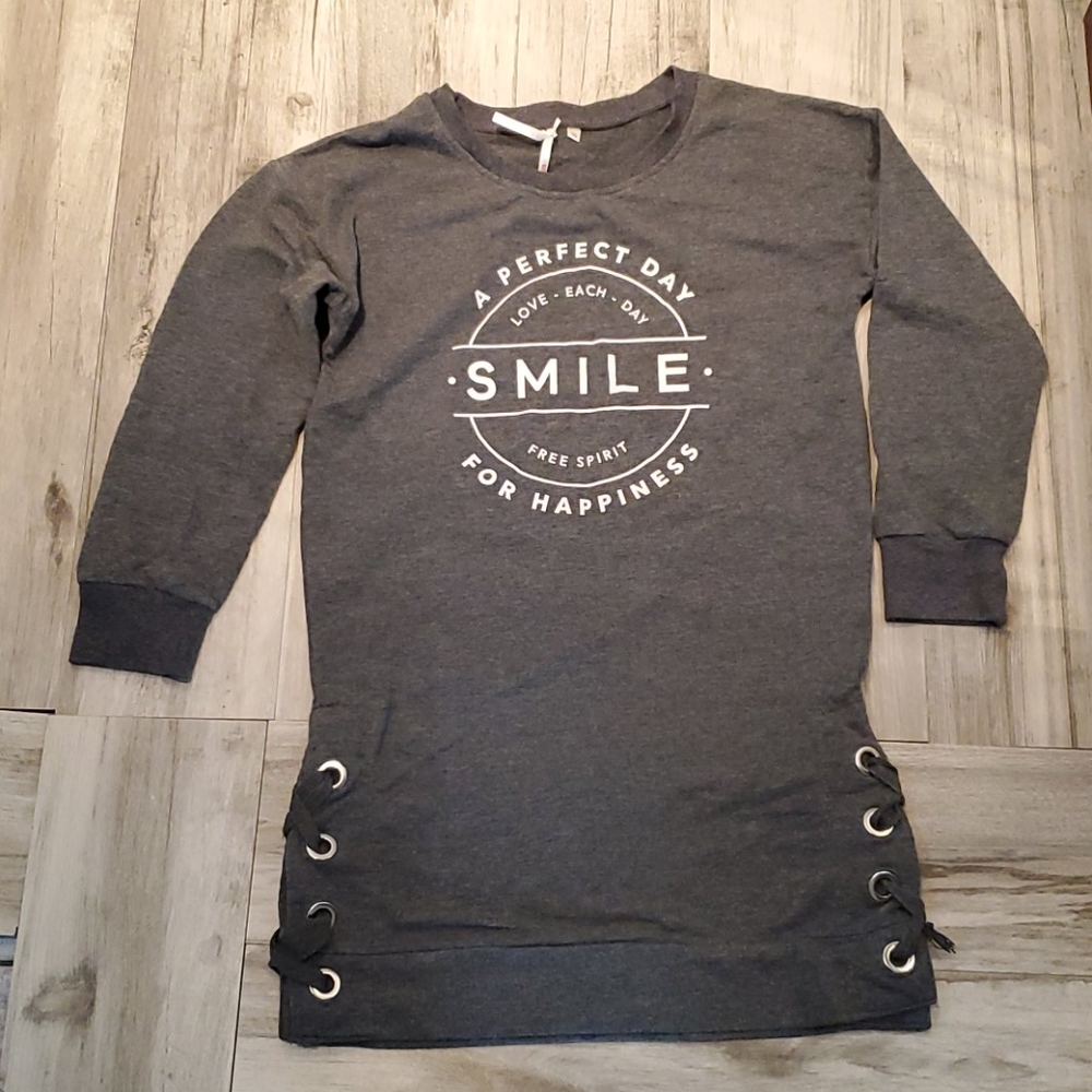 Scooter brown  gray pullover